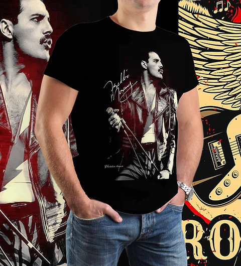 Queen T-shirt – A personalized tribute to one of the greatest rock bands of all time.