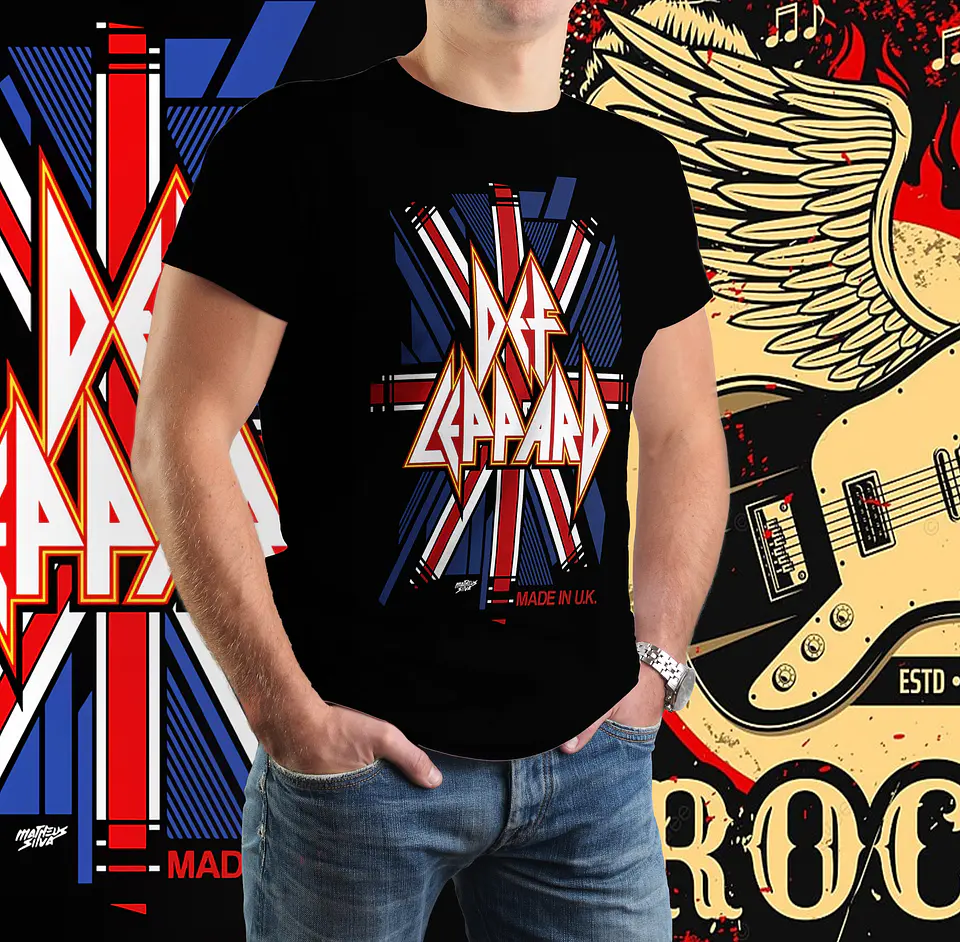 T-Shirt Def Leppard 1