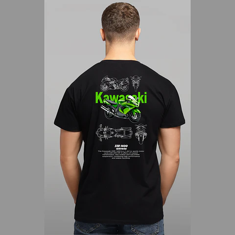 T-shirt Yamaha, Honda, Suzuki e Kawasaki,