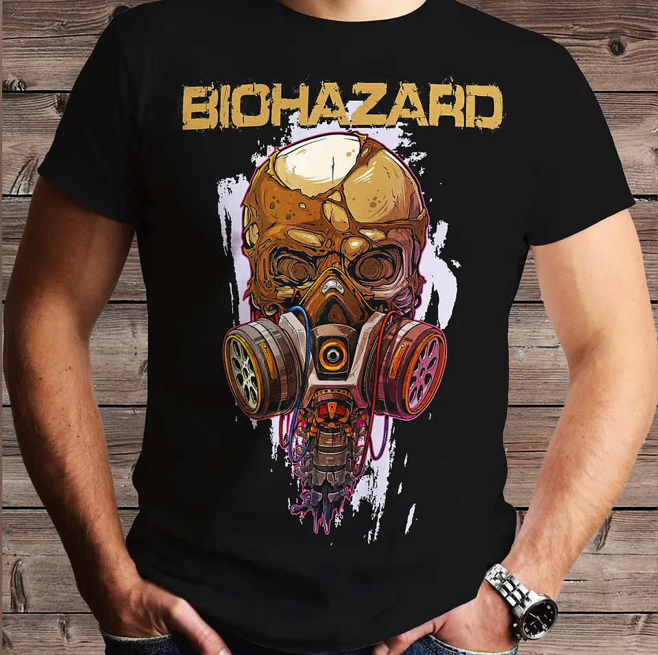 T-Shirt de Tributo Biohazard 1