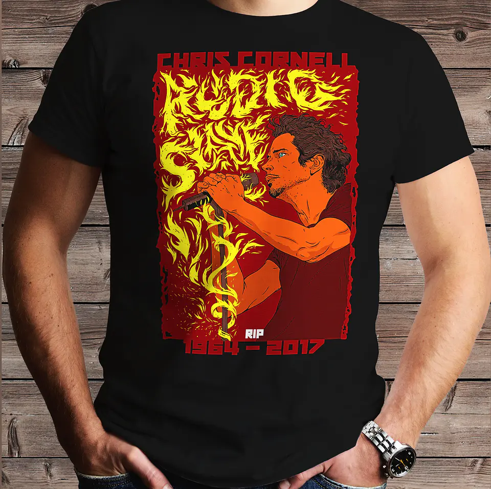 T-Shirt de Tributo Chris Cornell Audioslave 1