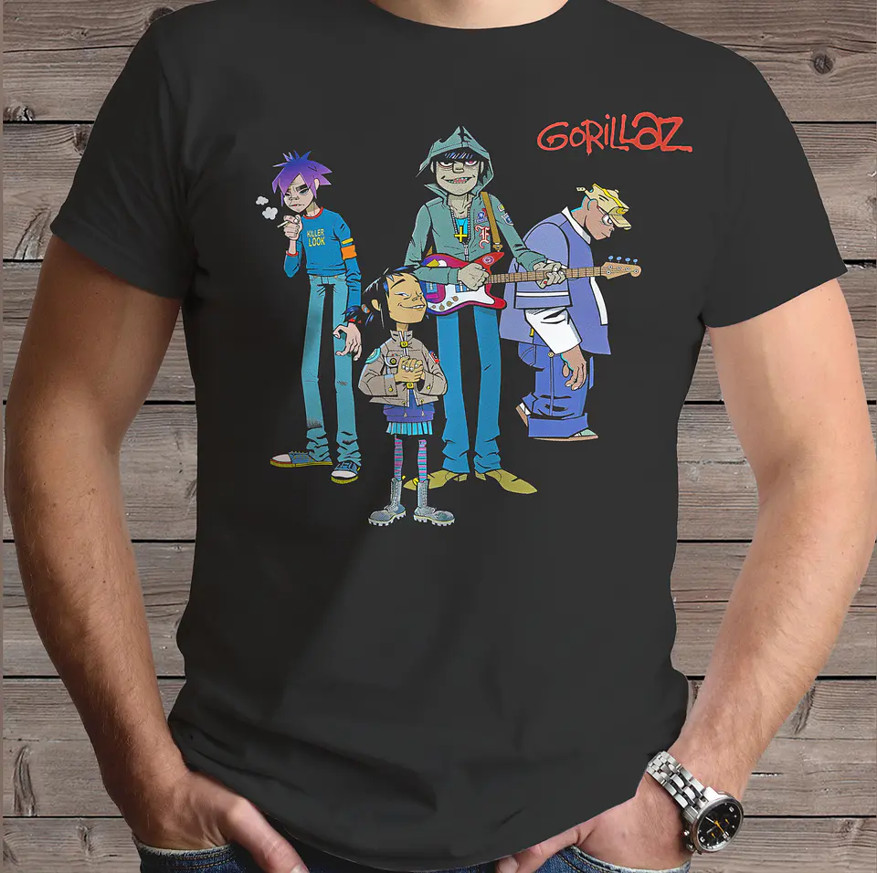 T-Shirt de Tributo Gorillaz 1