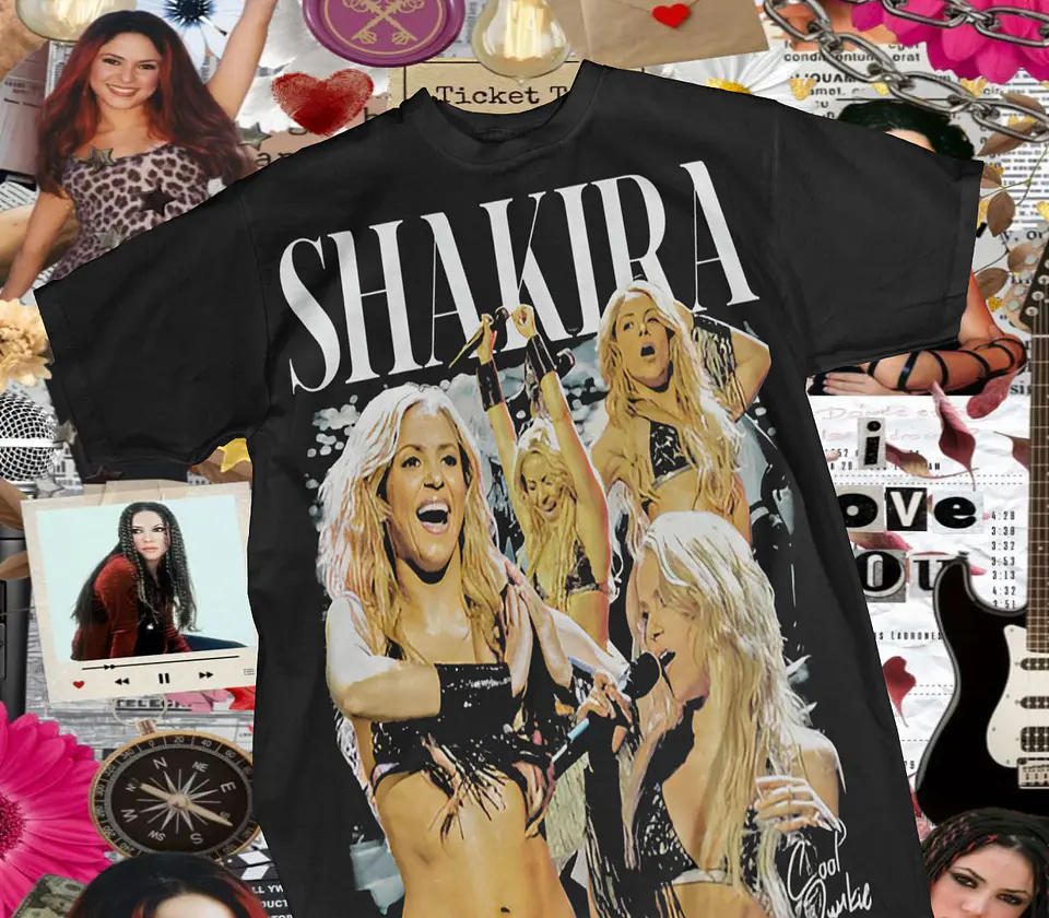T-Shirts de Shakira 5