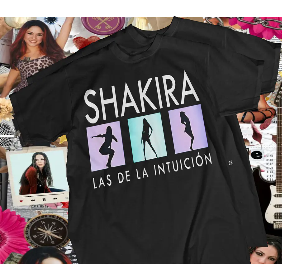 T-Shirts de Shakira 19