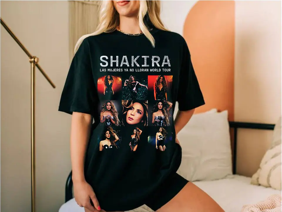 T-Shirts de Tributo a Shakira Portugal Europa 3