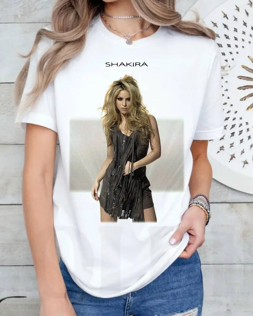 T-Shirts de Tributo a Shakira Portugal Europa 6