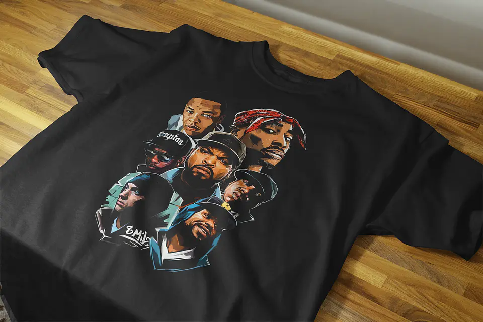 T-Shirts de Tributo Hip Hop Legends 9