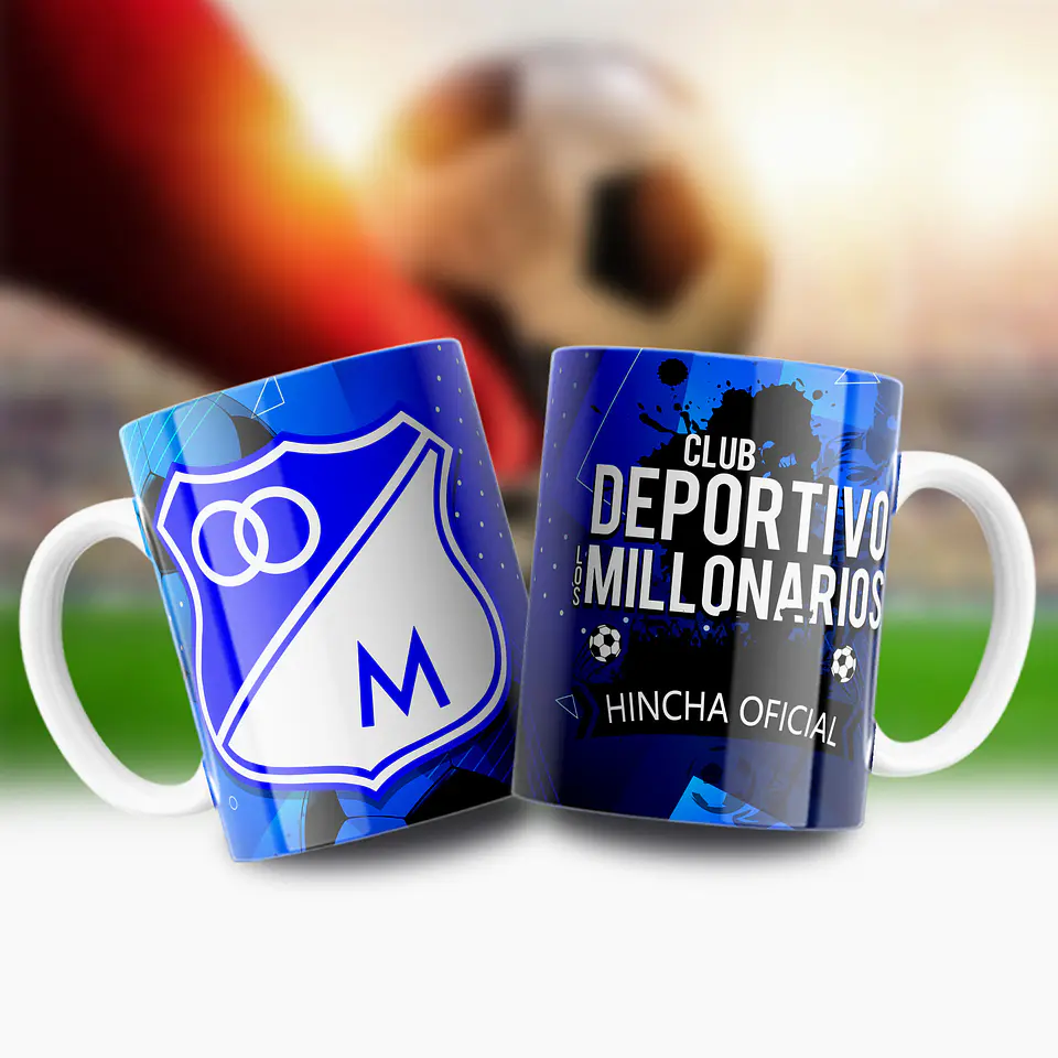 Canecas de Futebol Colombiano: Coleção Hincha Oficial 12