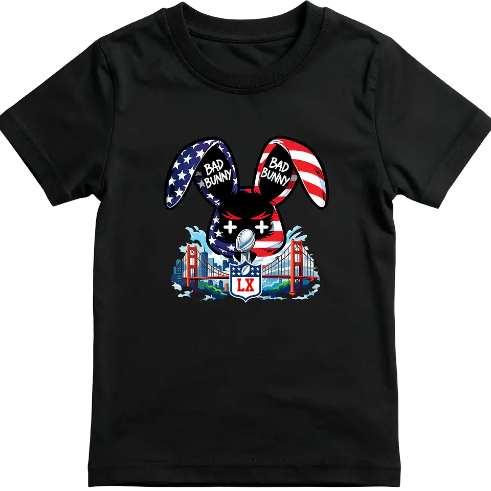 T-Shirts Bad Bunny: Coleção Tributo Urban Streetwear 7