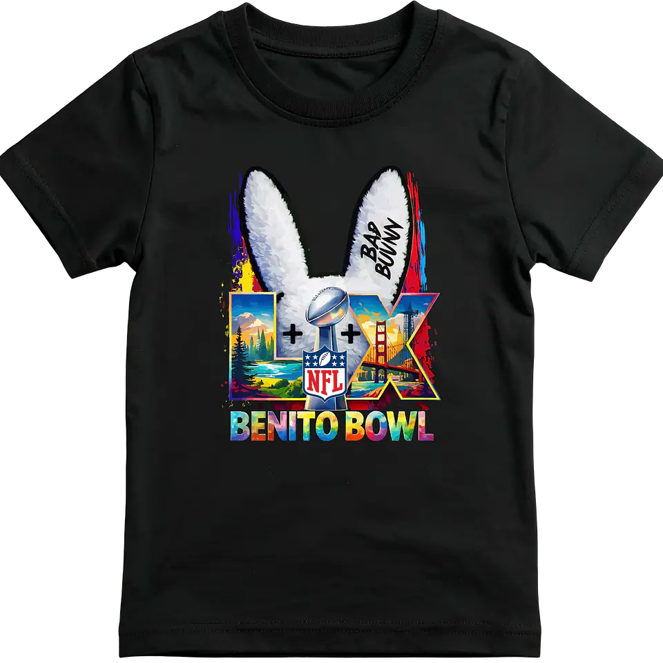 T-Shirts Bad Bunny: Coleção Tributo Urban Streetwear 10
