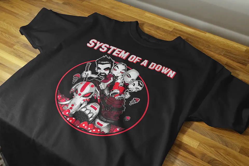 T-shirt System of a Dawn 5