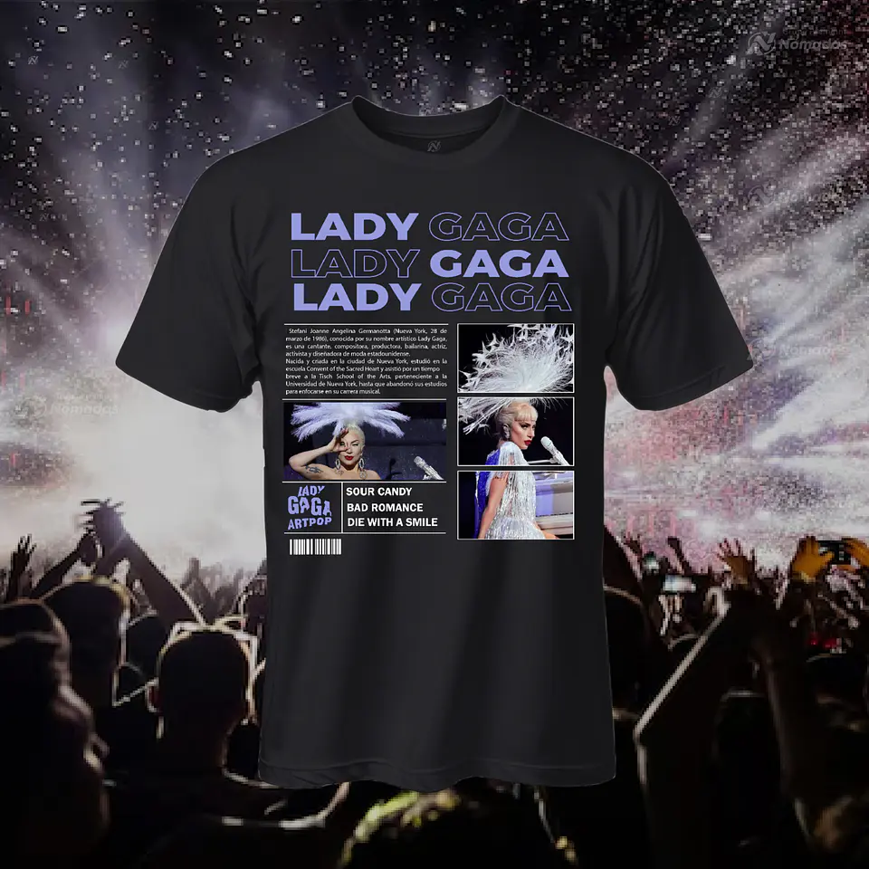 t-shirt Lady Gaga 1