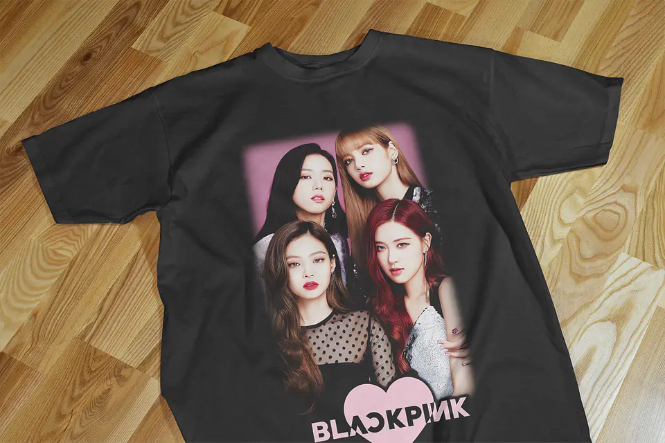 t-shirt Black Pink 2