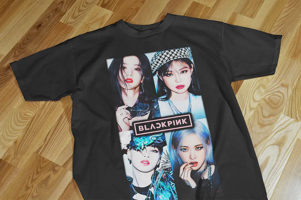 t-shirt Black Pink 10