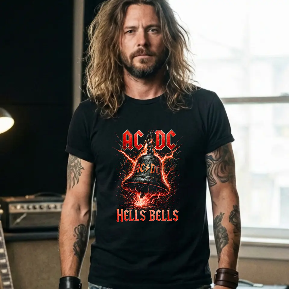 T-shirt AC/DC Neon 2