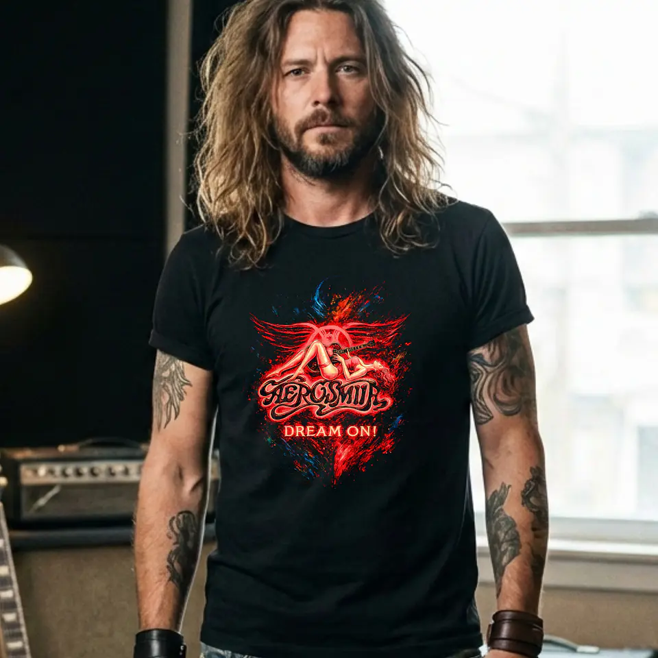 T-shirt Aerosmith Dream On 1