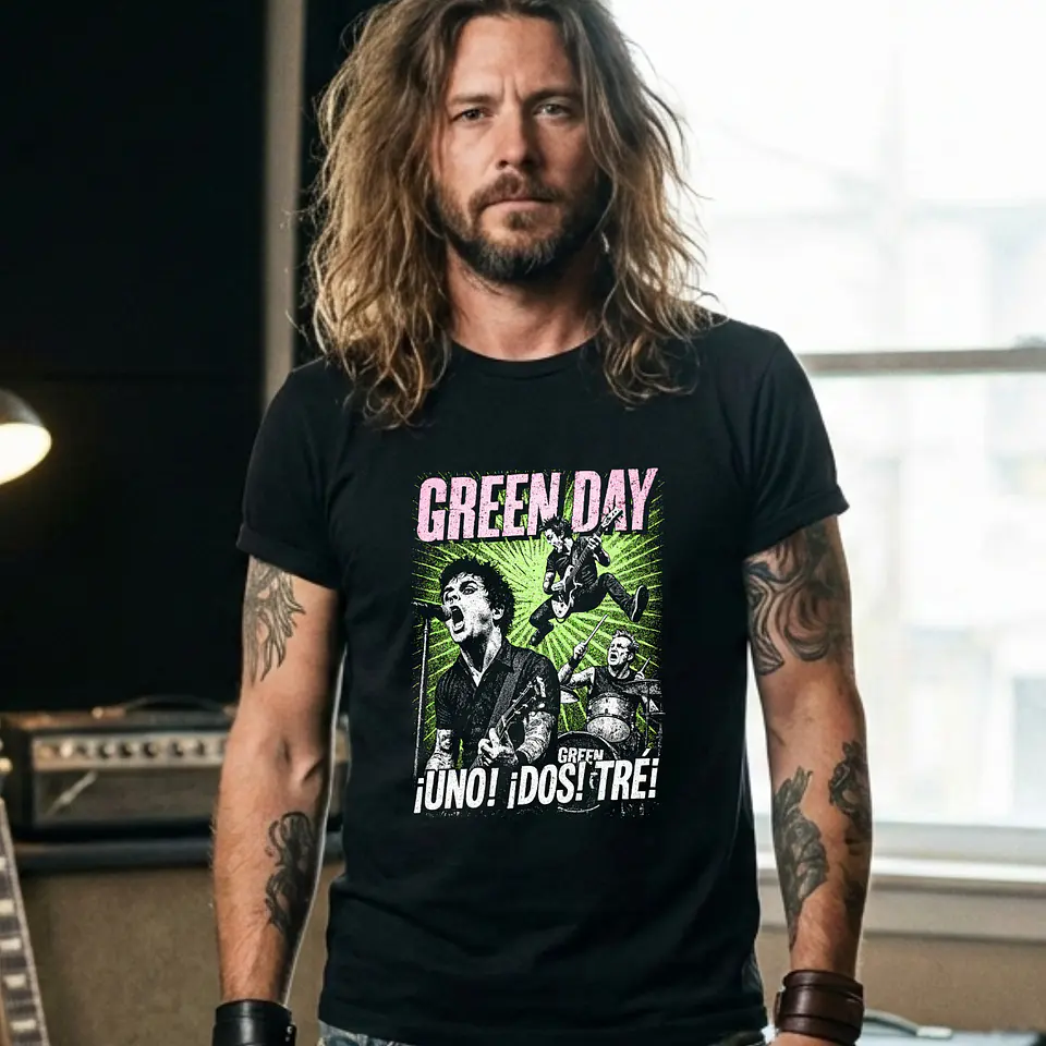 T-shirt Green Day 1