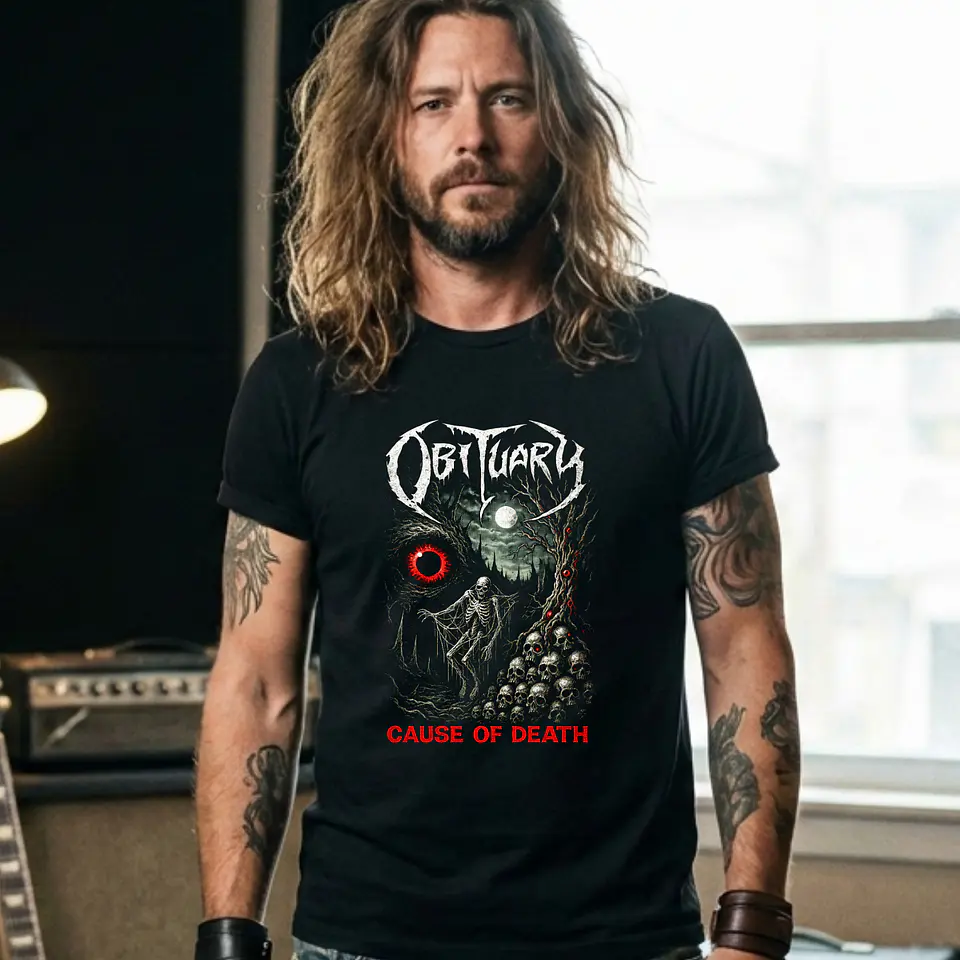 Coleção Obituary: O Peso Brutal do Death Metal com Qualidade Premium 2
