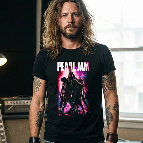 T-shirt Pearl Jam Neon