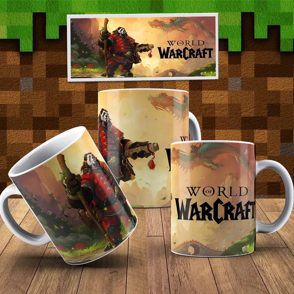 Coleção WORLD OF WARCRAFT: Caneca Premium Mística de Pandaria 1