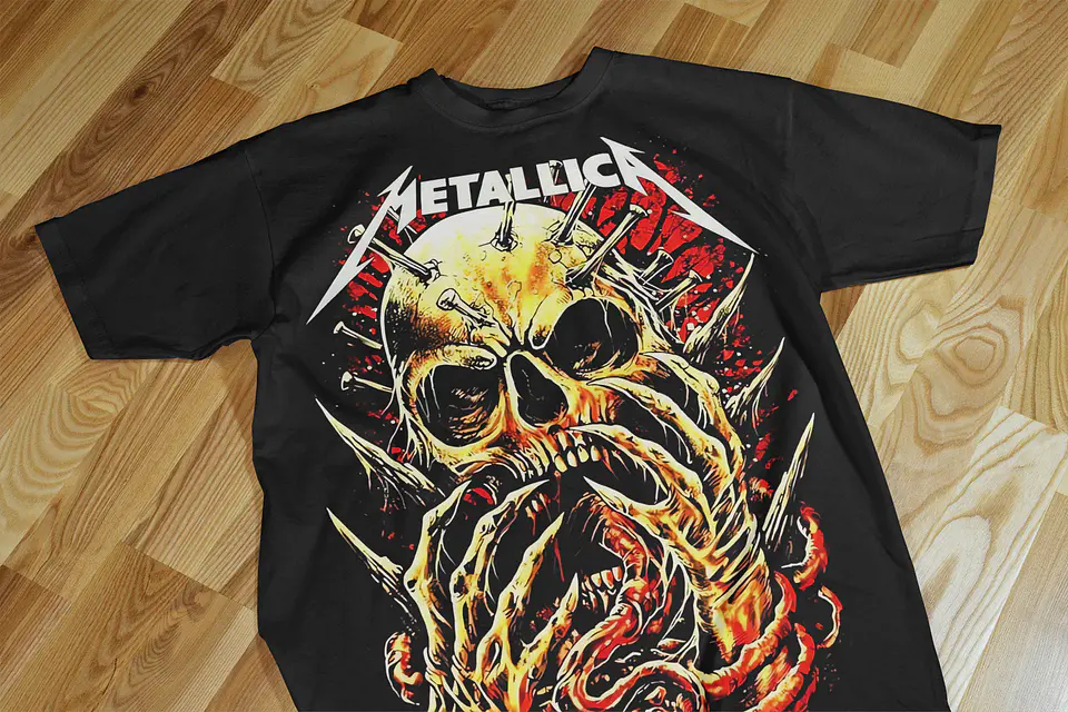 Coleção METALLICA – T-Shirts Premium Estilo Heavy Metal & Streetwear Grunge 3