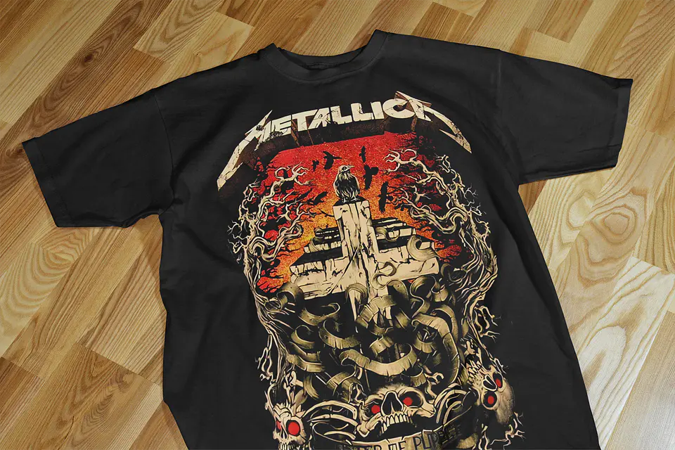 Coleção METALLICA – T-Shirts Premium Estilo Heavy Metal & Streetwear Grunge 4