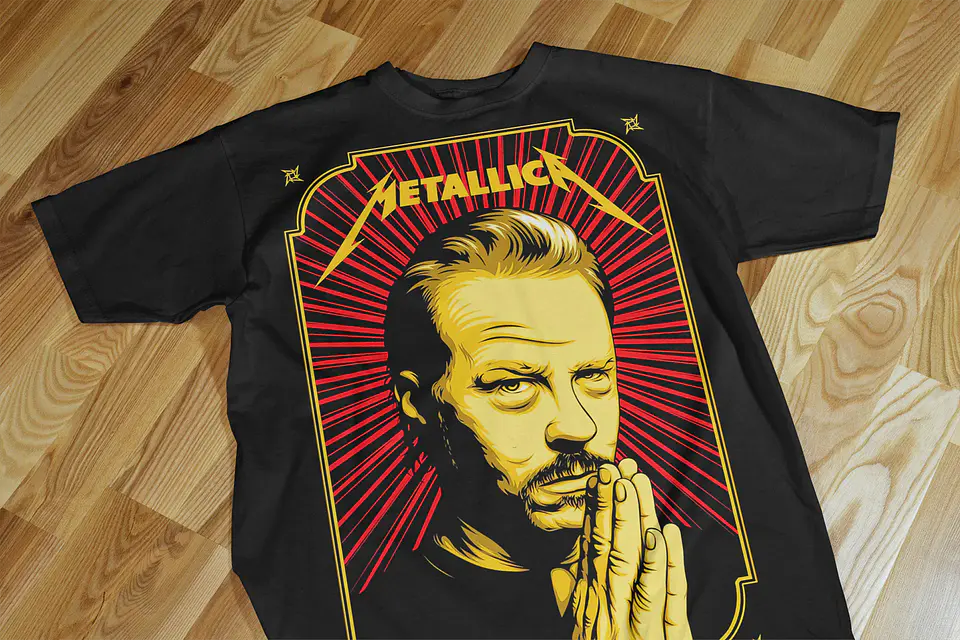Coleção METALLICA – T-Shirts Premium Estilo Heavy Metal & Streetwear Grunge 5