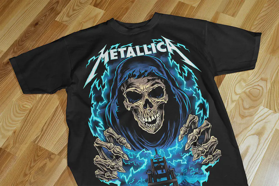 Coleção METALLICA – T-Shirts Premium Estilo Heavy Metal & Streetwear Grunge 8