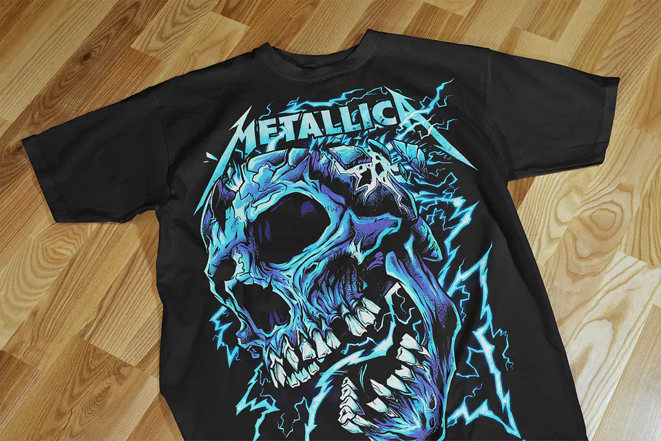 Coleção METALLICA – T-Shirts Premium Estilo Heavy Metal & Streetwear Grunge 11