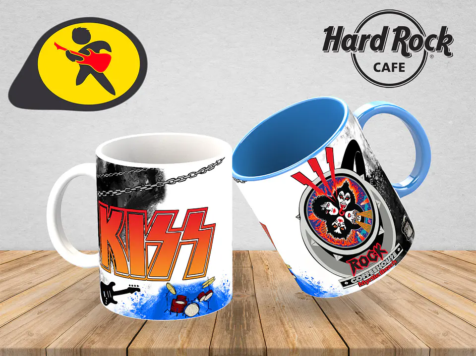 Coleção Canecas de Rock Premium 3