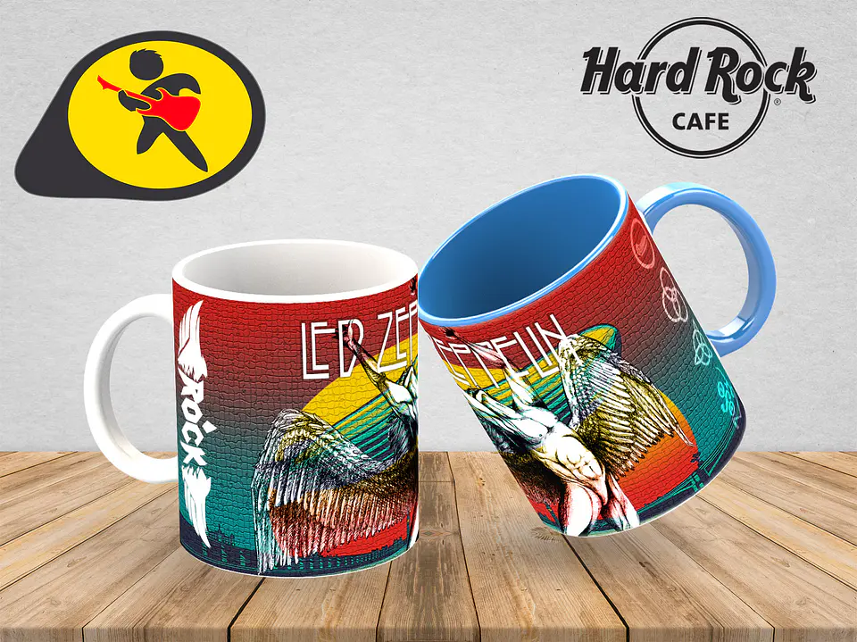 Coleção Canecas de Rock Premium 9