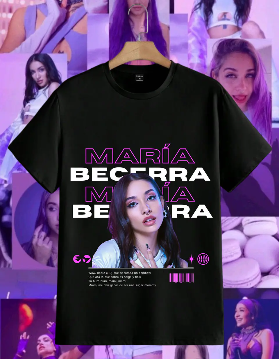 T-shirts María Becerra 2