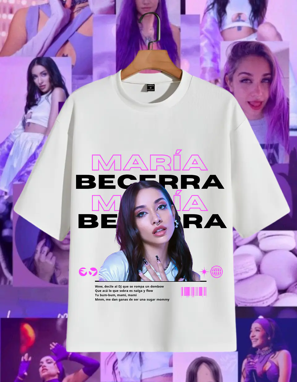 T-shirts María Becerra 3