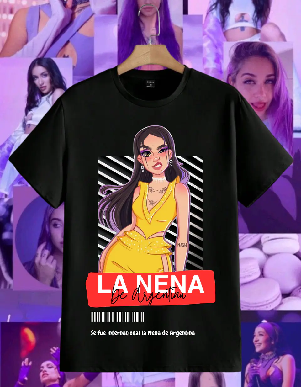 T-shirts María Becerra 6