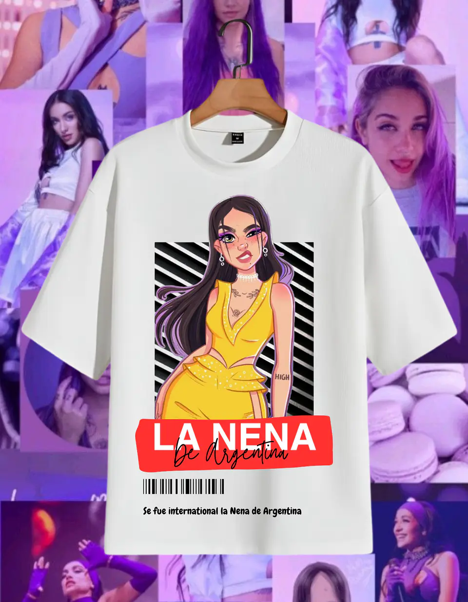 T-shirts María Becerra 7