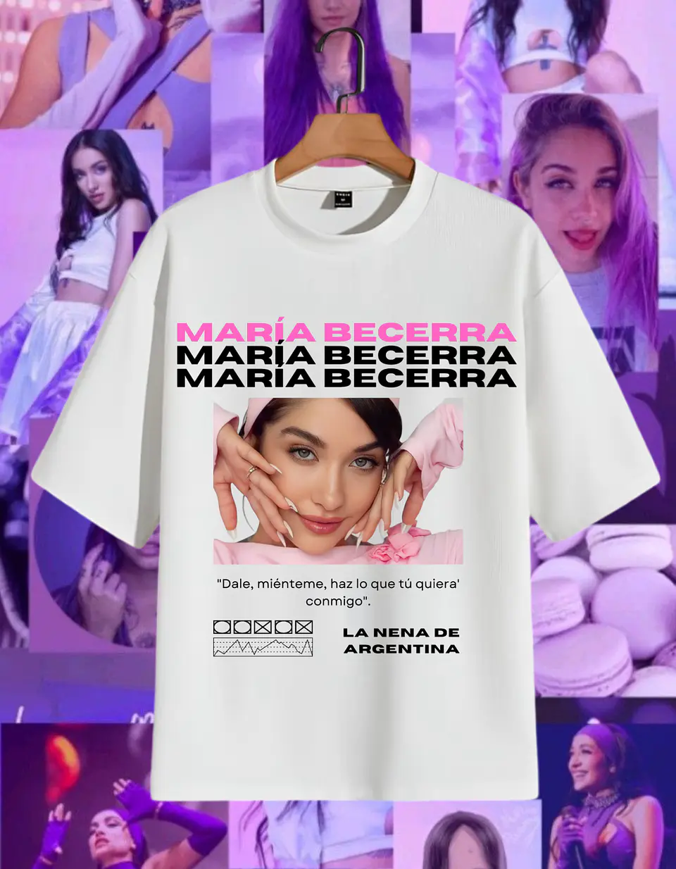 T-shirts María Becerra 10