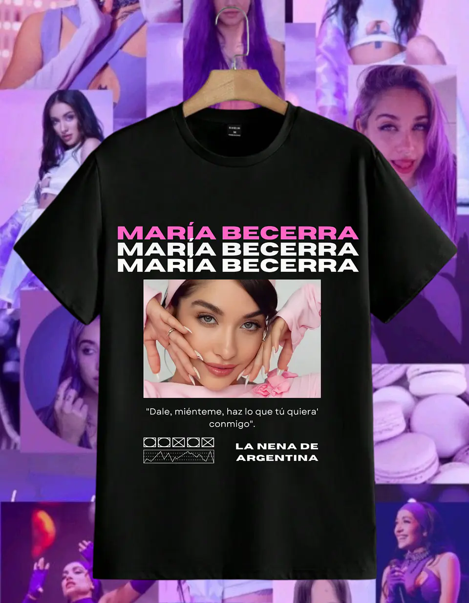 T-shirts María Becerra 14