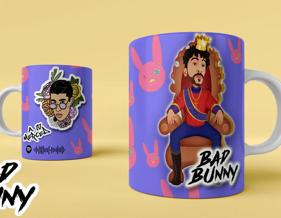 Caneca Bad Bunny 2