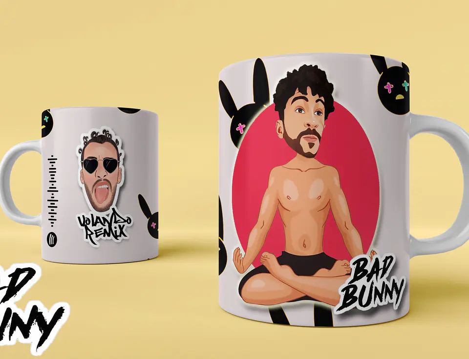 Caneca Bad Bunny 6