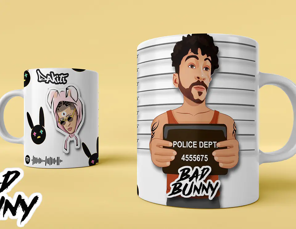 Caneca Bad Bunny 9