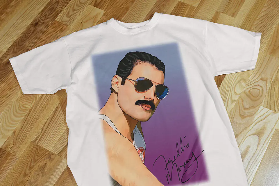 T-shirt Queen & Freddie Mercury 7