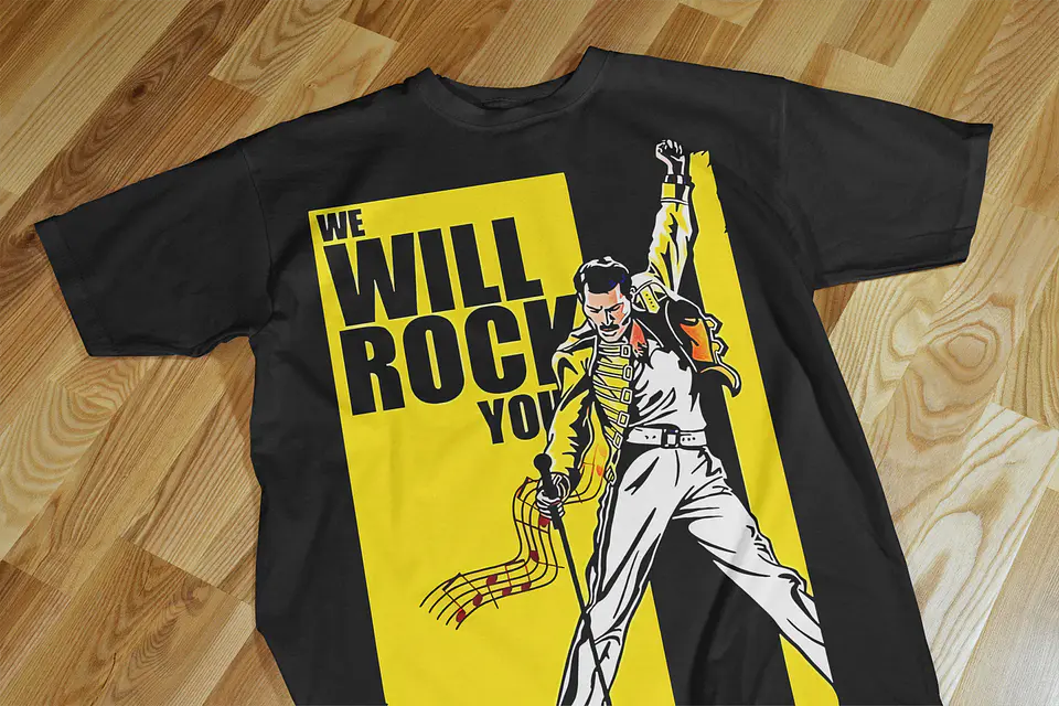 T-shirt Queen & Freddie Mercury 10