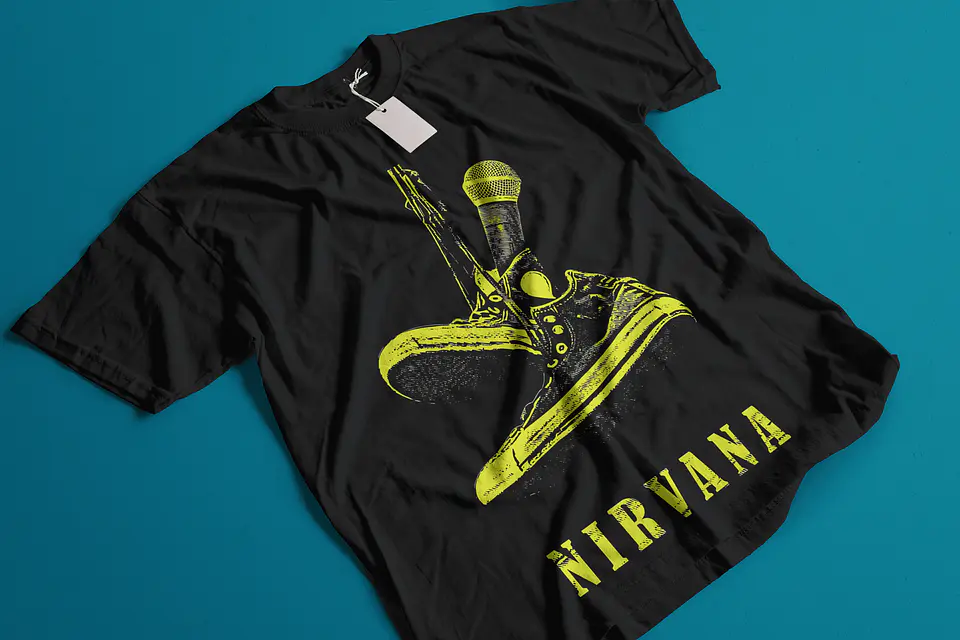 T-shirt Nirvana – Estilo Grunge Vintage & Cultura Rock Alternativo 2