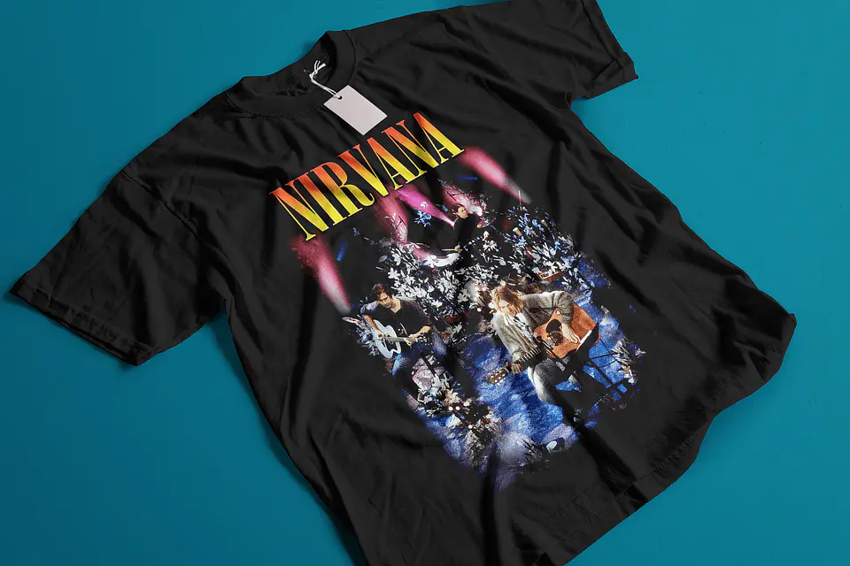 T-shirt Nirvana – Estilo Grunge Vintage & Cultura Rock Alternativo 6