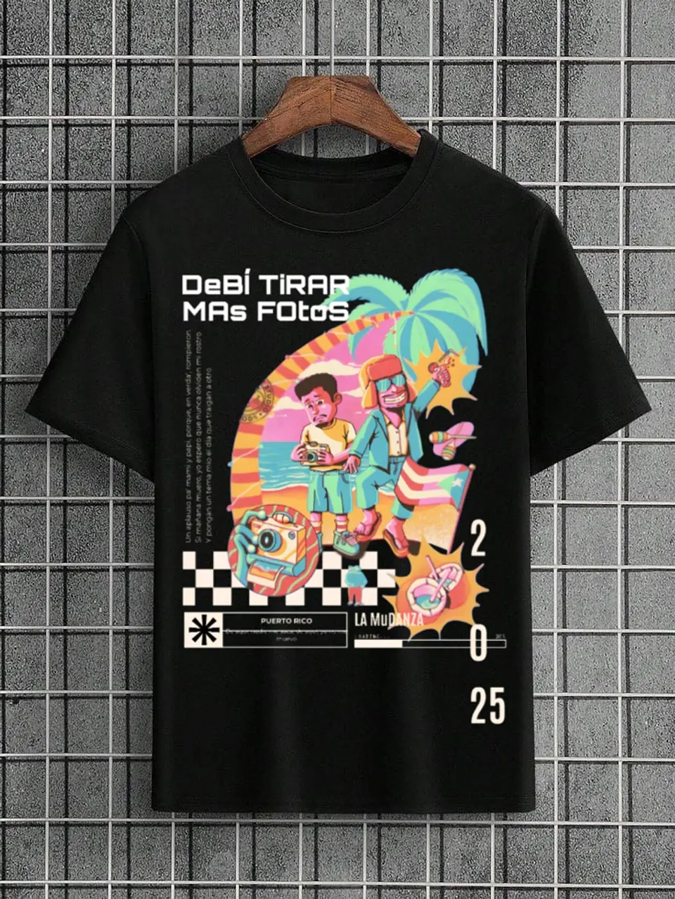 T-shirt Coleção Bad Bunny – Debí Tirar Más Fotos 3