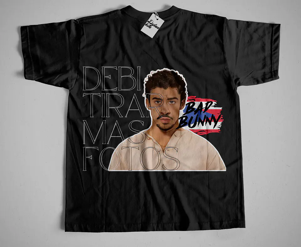 T-shirt Coleção Bad Bunny – Debí Tirar Más Fotos 4