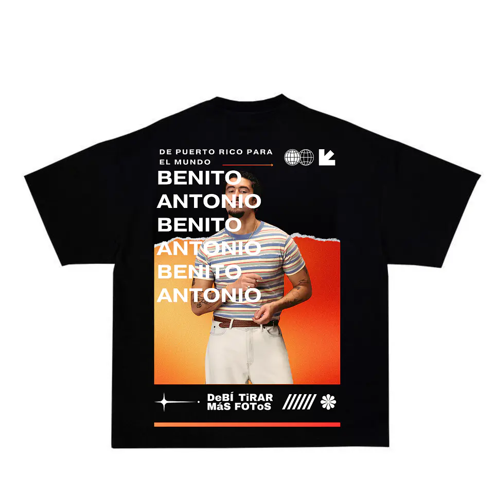 T-shirt Coleção Bad Bunny – Debí Tirar Más Fotos 9