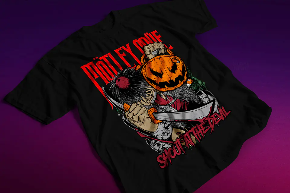 T-shirt Coleção Mötley Crüe 4