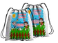 Conjunto de Sacos de Roupa Limpa e Roupa Suja – Coleção Escolar & ATLs - Miniatura 12