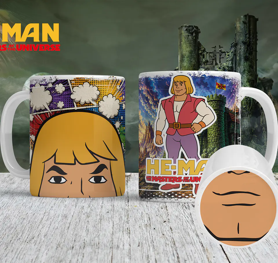 Canecas Nostalgia He-Man & Masters of the Universe 4